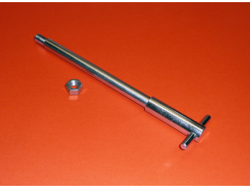 Spindle front hub L 243 full of nut for Ducati narrow case engines