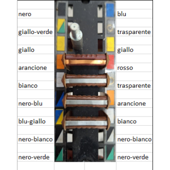 Bakelite fuse holder (4 fuses) replica identical to original for Ducati 750GT Ducati 750S 1972-1973 and Ducati 750/900SS 1974-1975 motorcycles Ducati Part No. 0795.38.246