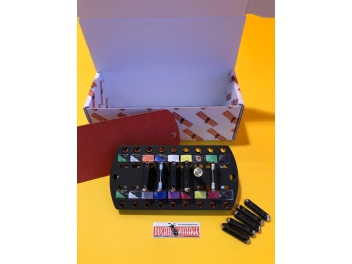 Bakelite fuse holder (5 fuses) replica identical to original for Ducati 860 GT of 1974 