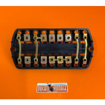 original Bakelite fuse holder (5 fuses) for Ducati 750GT and SPORT of 1974