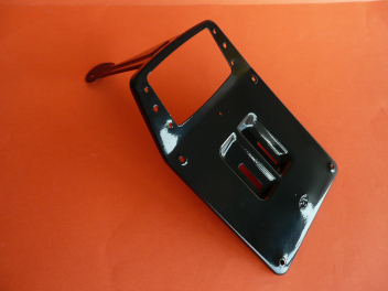 Metal plate-holder CEV for rectangular rear light Ducati for narrow case