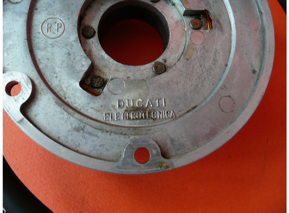 Complete rewinding alternator 6V electronic ignition Ducati Scrambler, RT, Desmo