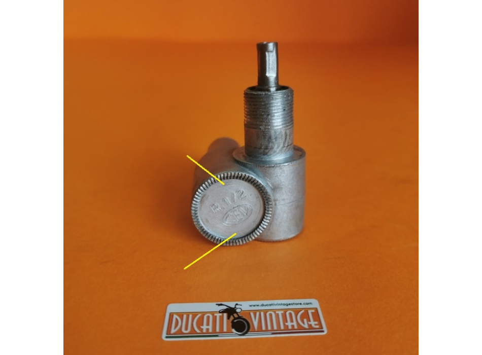 CEV postponement tachometer replica for Ducati wide case Scrambler SilverShotgun