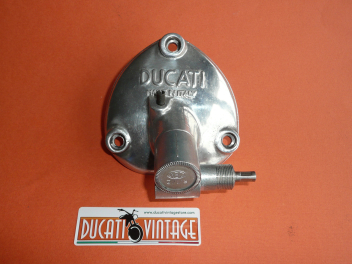 CEV postponement tachometer with cover Ducati Scrambler, Silver Shotgun