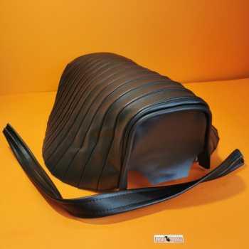 Ribbed saddle cover with belt guard for Ducati Scrambler 2nd series