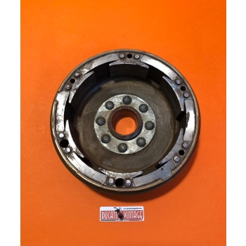 brass rotor/flywheel for Ducati single-cylinder, used, cod. Ducati 0608.46.450