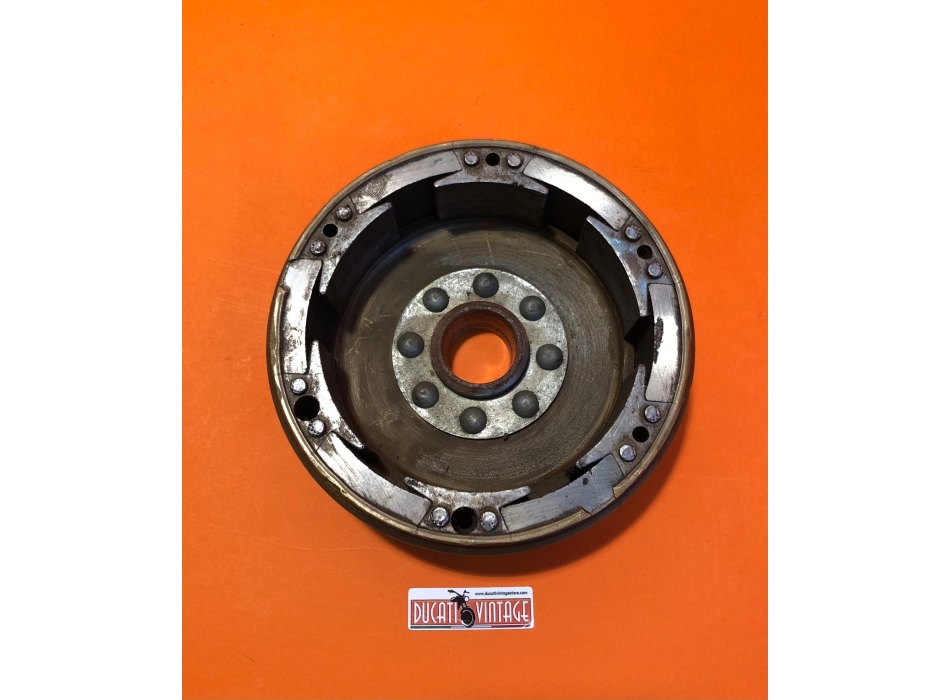 brass rotor/flywheel for Ducati single-cylinder, used, cod. Ducati 0608.46.450