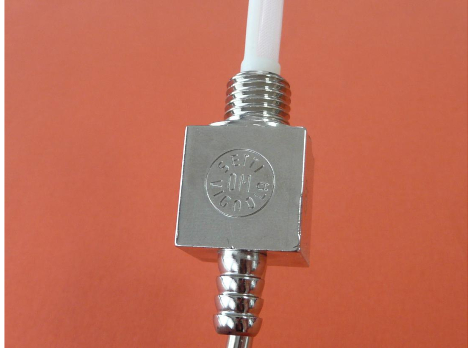 Setti Vignola original petrol tap nickel-plated brass Ø 12x1,5 Ducati RT