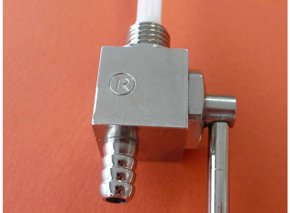 Setti Vignola original petrol tap nickel-plated brass Ø 12x1,5 Ducati RT