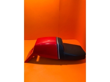 Saddle holder fiberglass for Ducati Desmo Yellow, shortened for the race and covered