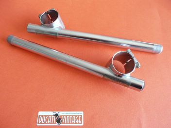 Pair of Ø 22 Menarini clipons, original, used very good condition, for fork stem Ø 42 total length 31 cm