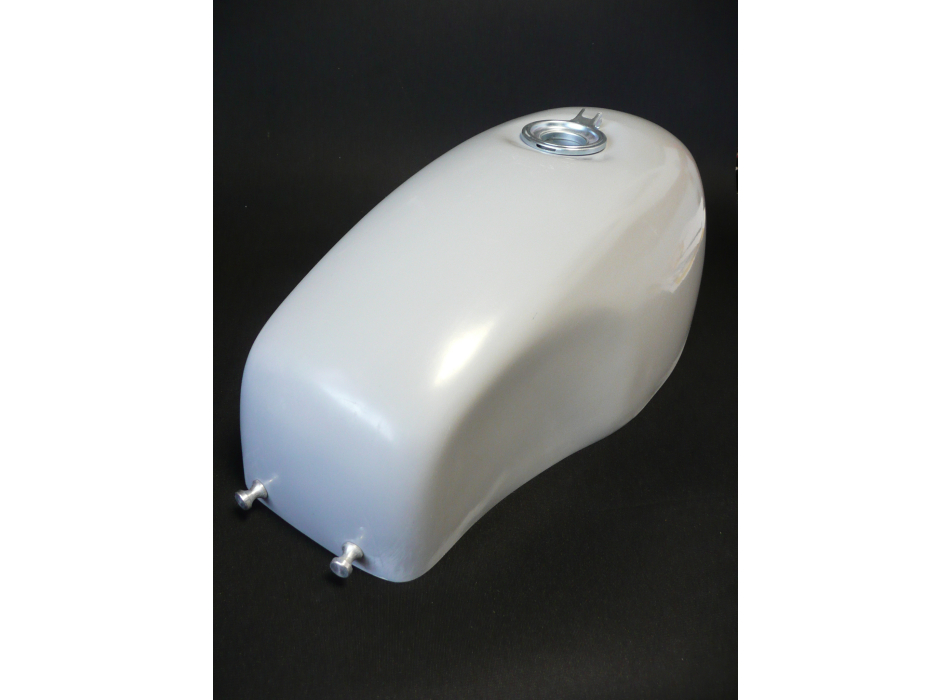 Fiberglass tank for Ducati Desmo Yellow identical to the original, unpainted