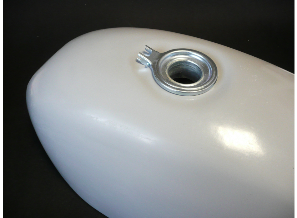 Fiberglass tank for Ducati Desmo Yellow identical to the original, unpainted