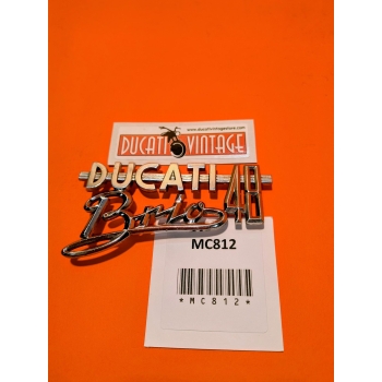 New original Ducati Brio 48 emblem, perfect condition