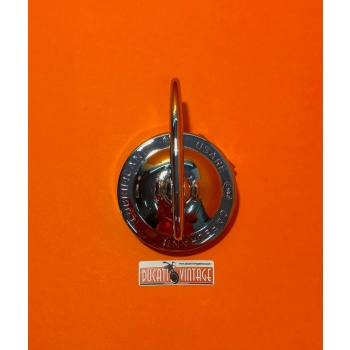 Original Esso fuel plug, used,cromo new in excellent condition, for Ducati single cylinders narrow cases