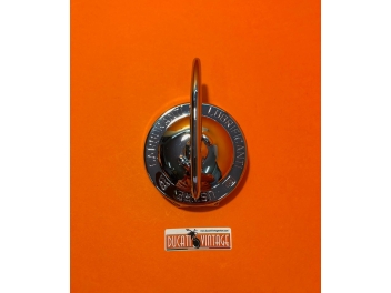 Original Agip tank cap, original, reconditioned, for Ducati Scrambler single cylinder and Ducati Mark3 first type