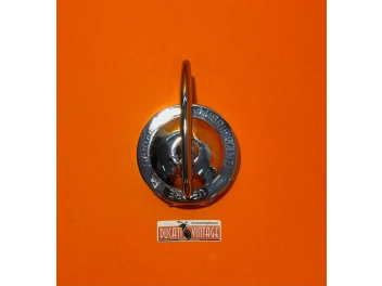 Original Agip tank cap, original, reconditioned, for Ducati Scrambler single cylinder and Ducati Mark3 first type