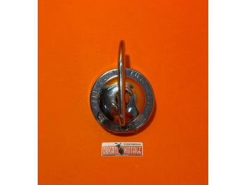 Original Agip tank cap, original, reconditioned, for Ducati Scrambler single cylinder and Ducati Mark3 first type