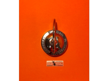 Original Agip tank cap, original, reconditioned, for Ducati Scrambler single cylinder and Ducati Mark3 first type