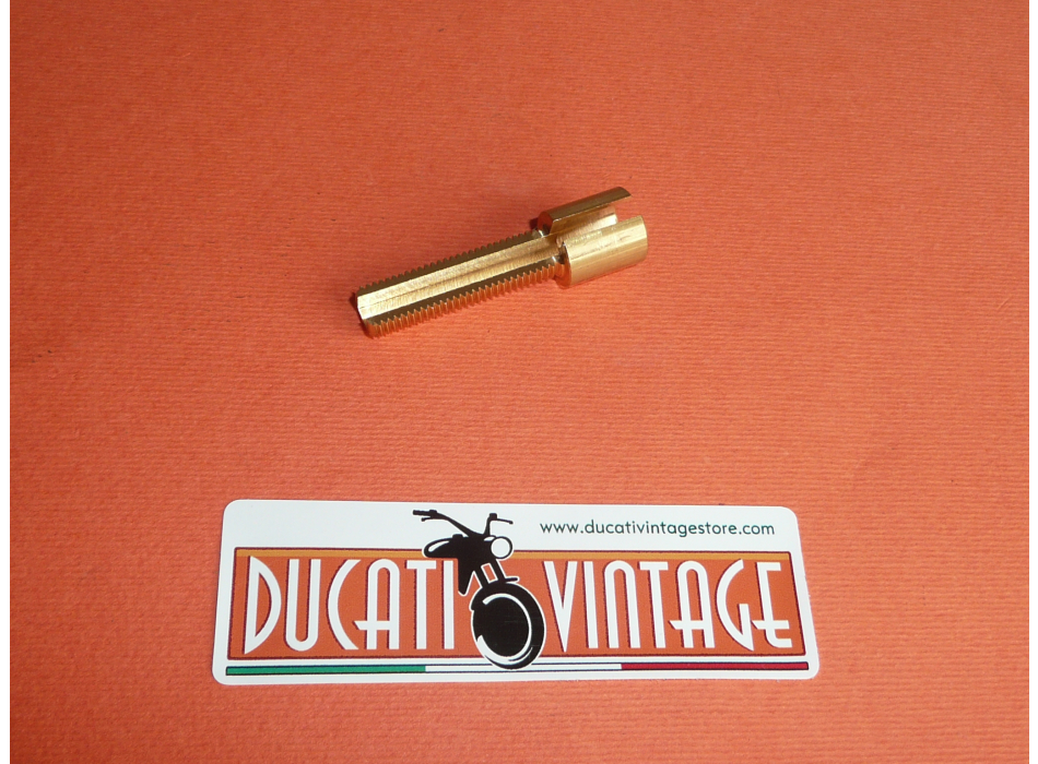 Clutch cable adjusting screw - brass Ducati Scrambler RT Desmo and MK3