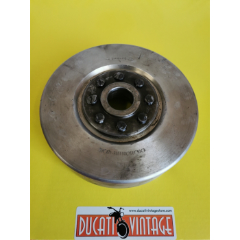 Magnetic flywheel stator alternator Ducati Elettrotecnica, used, in excellent condition, perfectly magnetized for 250cc wide case