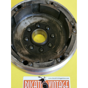 Magnetic flywheel stator alternator Ducati Elettrotecnica, used, in excellent condition, perfectly magnetized for 250cc wide case